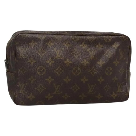 LOUIS VUITTON Monogram Trousse Toilette 28 Clutch Bag - Picture 1 of 15